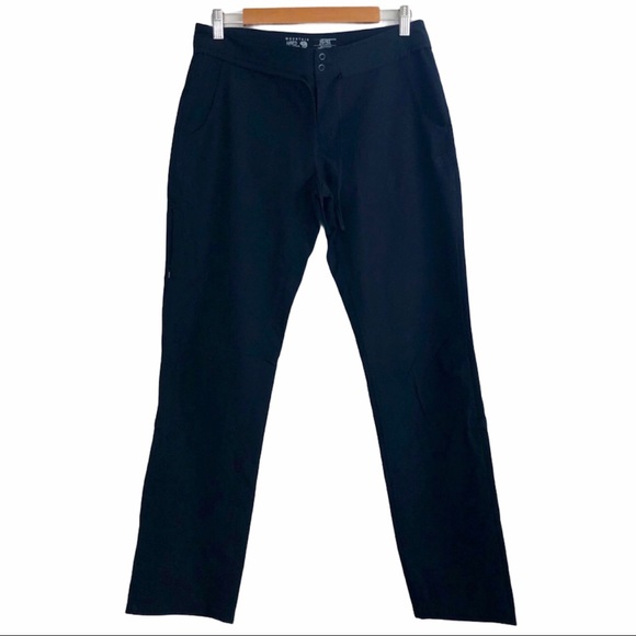 Mountain Hardwear Pants - Mountain Hardwear Black Outdoor Convertible Hiking Pants Women’s Size 10